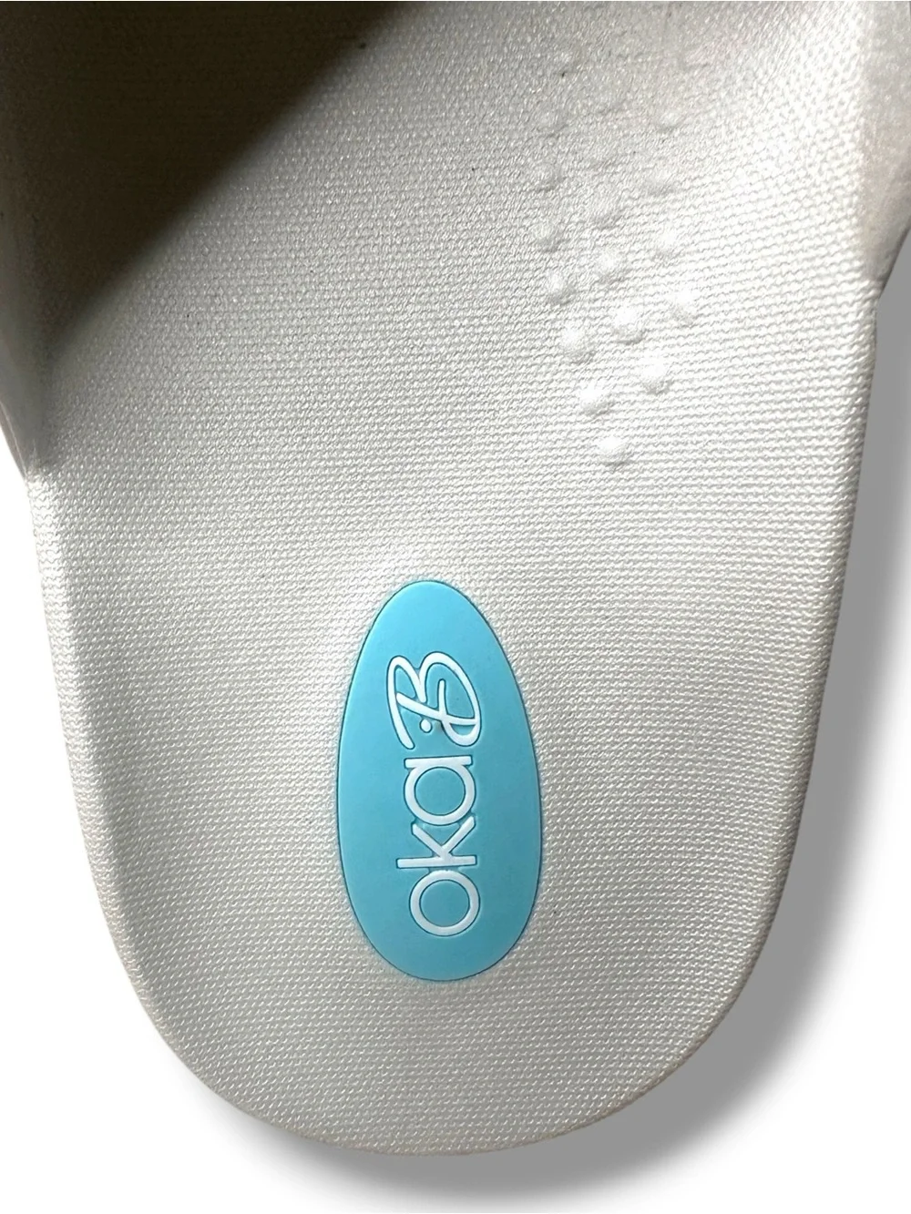 Oka-B Maxwell Slide Gray Women's Size S 7-8 Flip Flop Slides Made in USA Sandals